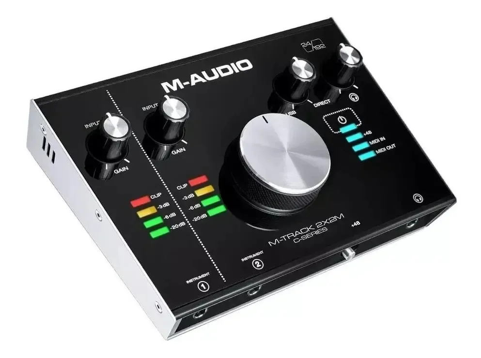 Interface De Áudio Midi Usb M-track 2x2m M-audio