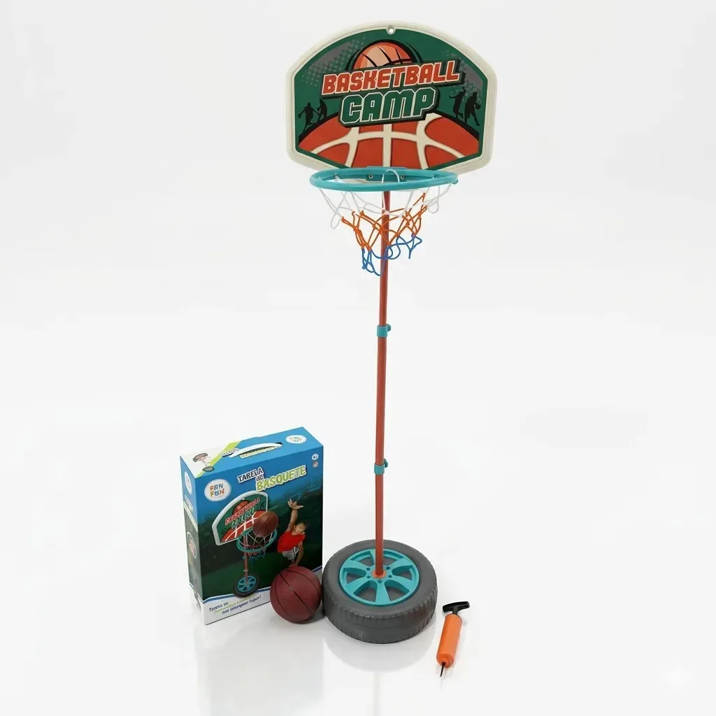 Tabela De Basquete Portátil Fanfun Infantil Brinquedo
