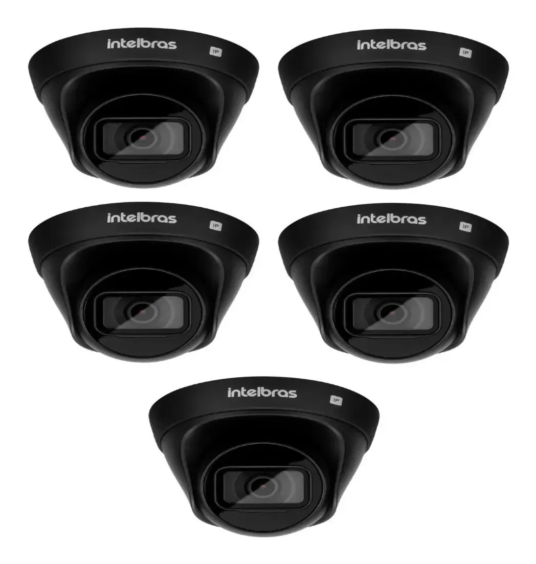 Camera De Tv Ip Dome Vip 1230 D Black G