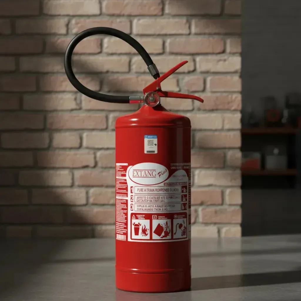 Extang Oficial 8kg Abc - Extintor Linha Bonassoli 5 Anos - Feito Para Regularização