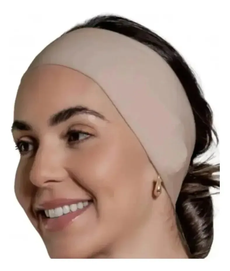 Faixa para Orelha Macom com Velcro para Pós-Cirúrgico