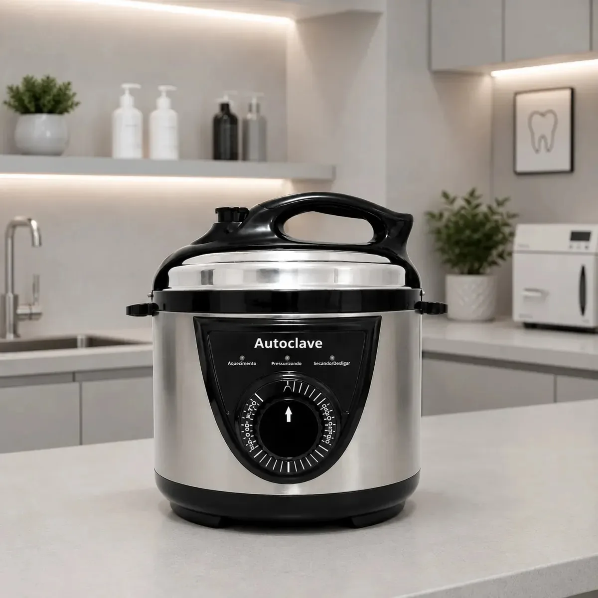 Autoclave 5l Para Manicure Podologia Estética + Brinde