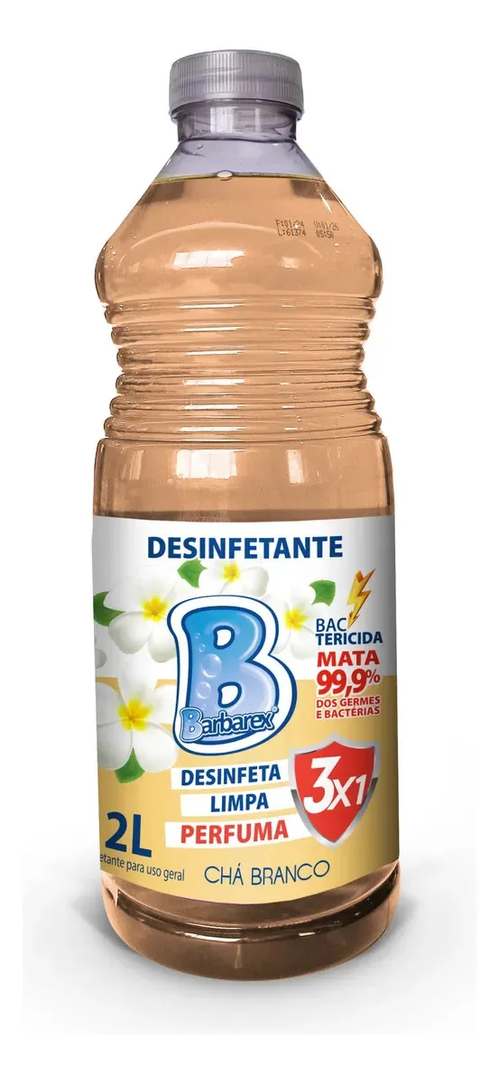 Desinfetante Chá Branco Barbarex 2l