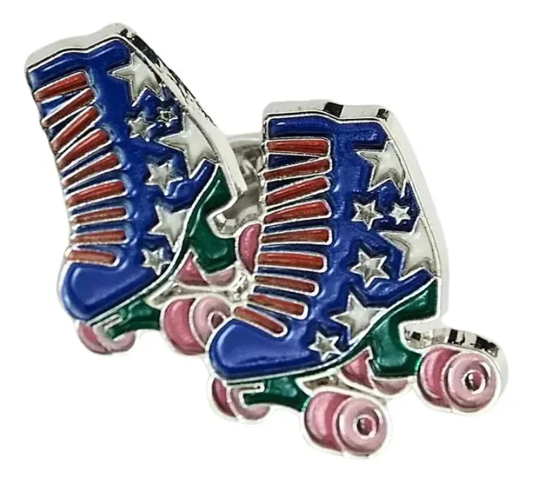 Kit de Pins Farm Icone Patins Azul
