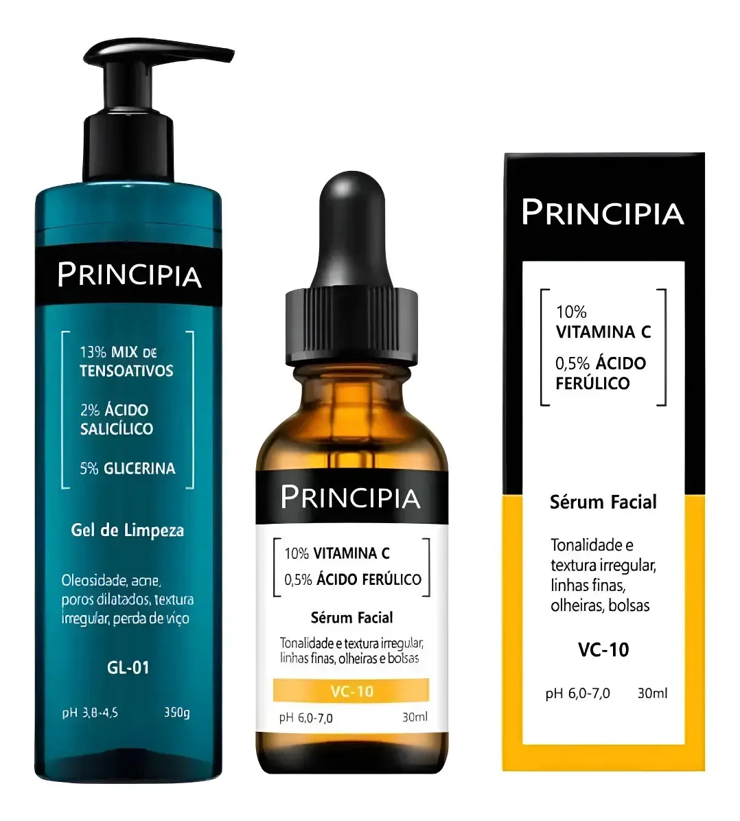 Kit Limpeza E Vitamina C Principia - E.vida
