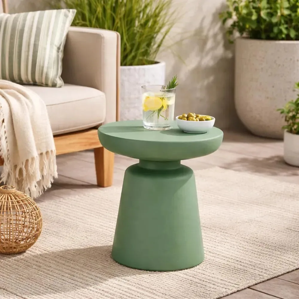 Mesa De Apoio Para Jardim Pausa Verde