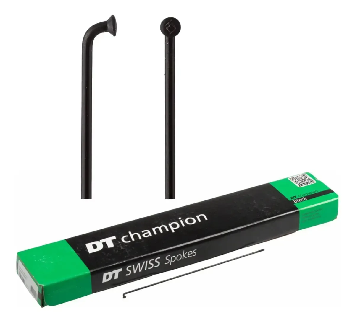 Raio Dt Swiss 290mm 2.0 Preto Padrão J-bend Preto