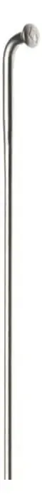 Raio J-bend Dt Swiss Competition 286x2.0/1.8mm Inox Prateado