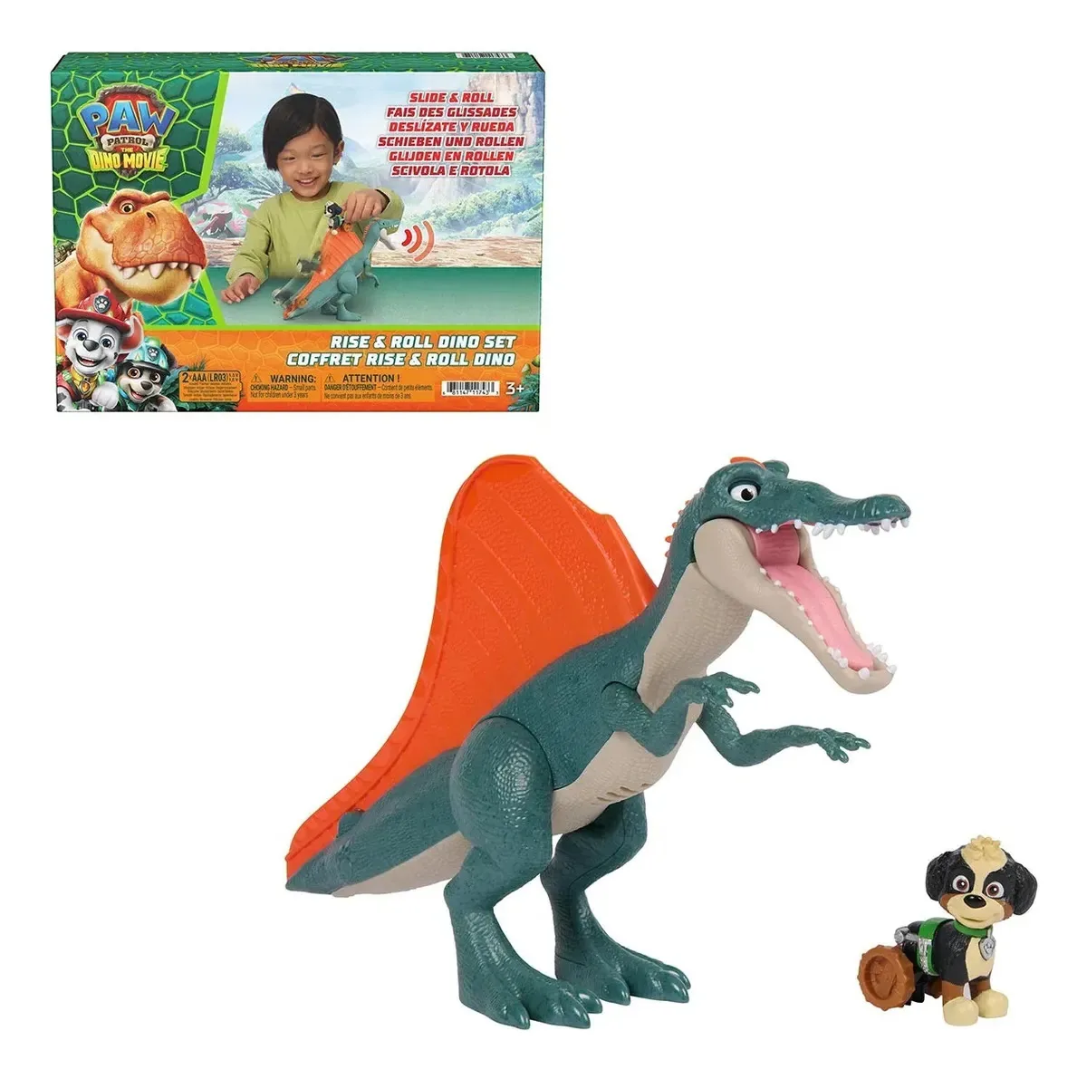 6 FIGURAS DINO MOVIE, PATRULHA CANINA, SUNNY,
