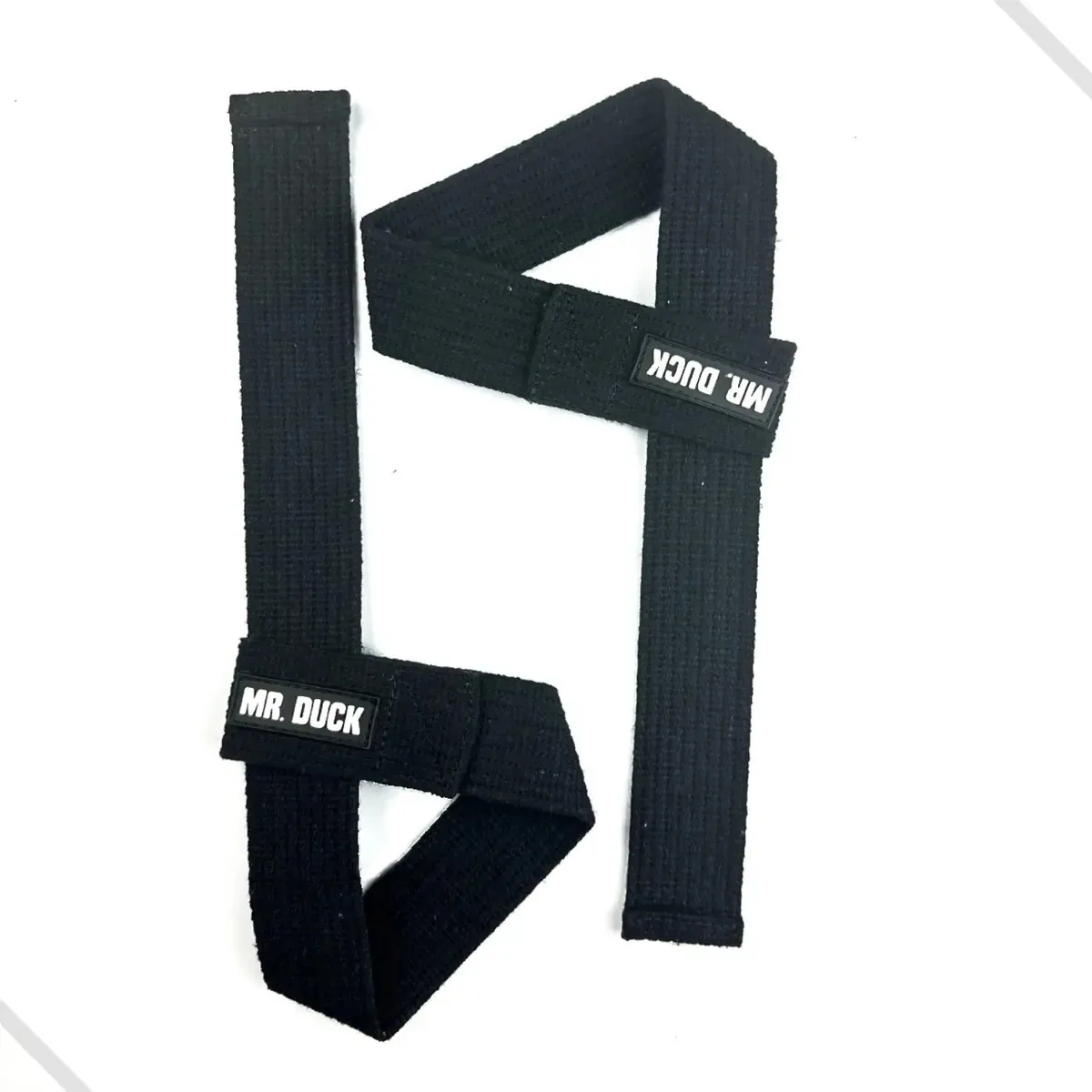 Kit 10 Pares Tala Straps 100% Algodão. P/musculação Academia Cor Preto