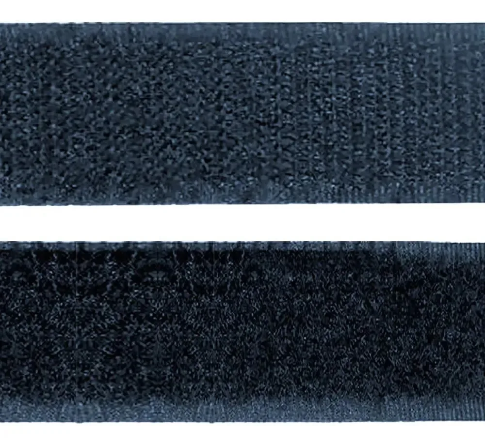 Fecho de Contato Luli Duplo Azul-Marinho de 50mm x 25 Metros para Costura
