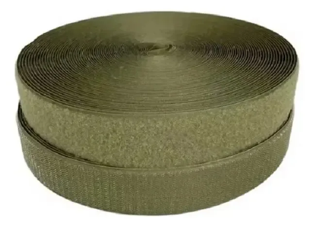 Fecho de Contato Luli 5 cm x 25 m, Verde-Militar
