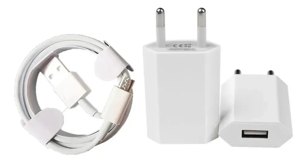 Carregador Parede H'maston Turbo Micro Usb V8 H'maston Branco