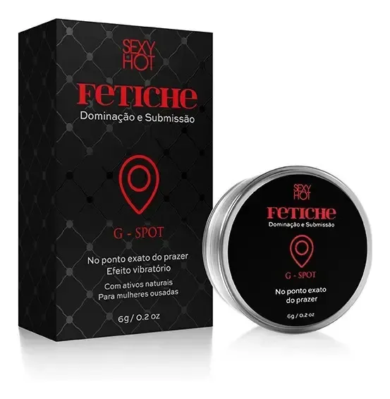 Pomada Excitante Feminino - 6g | Sexy Hot G-spot