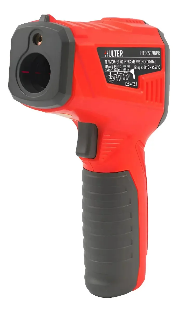 Termômetro Digital Infravermelho Hulter Pro Ht56519bpr