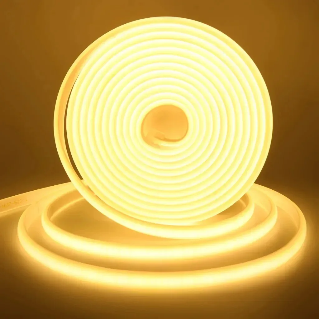 Mangueira Fita Neon Led 12w 127v 3000k 3 Mts + Aces. Uniled Branco-quente 127v