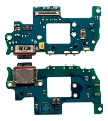 Placa Conector Carga Ci Compatível Com S23 Fe S711