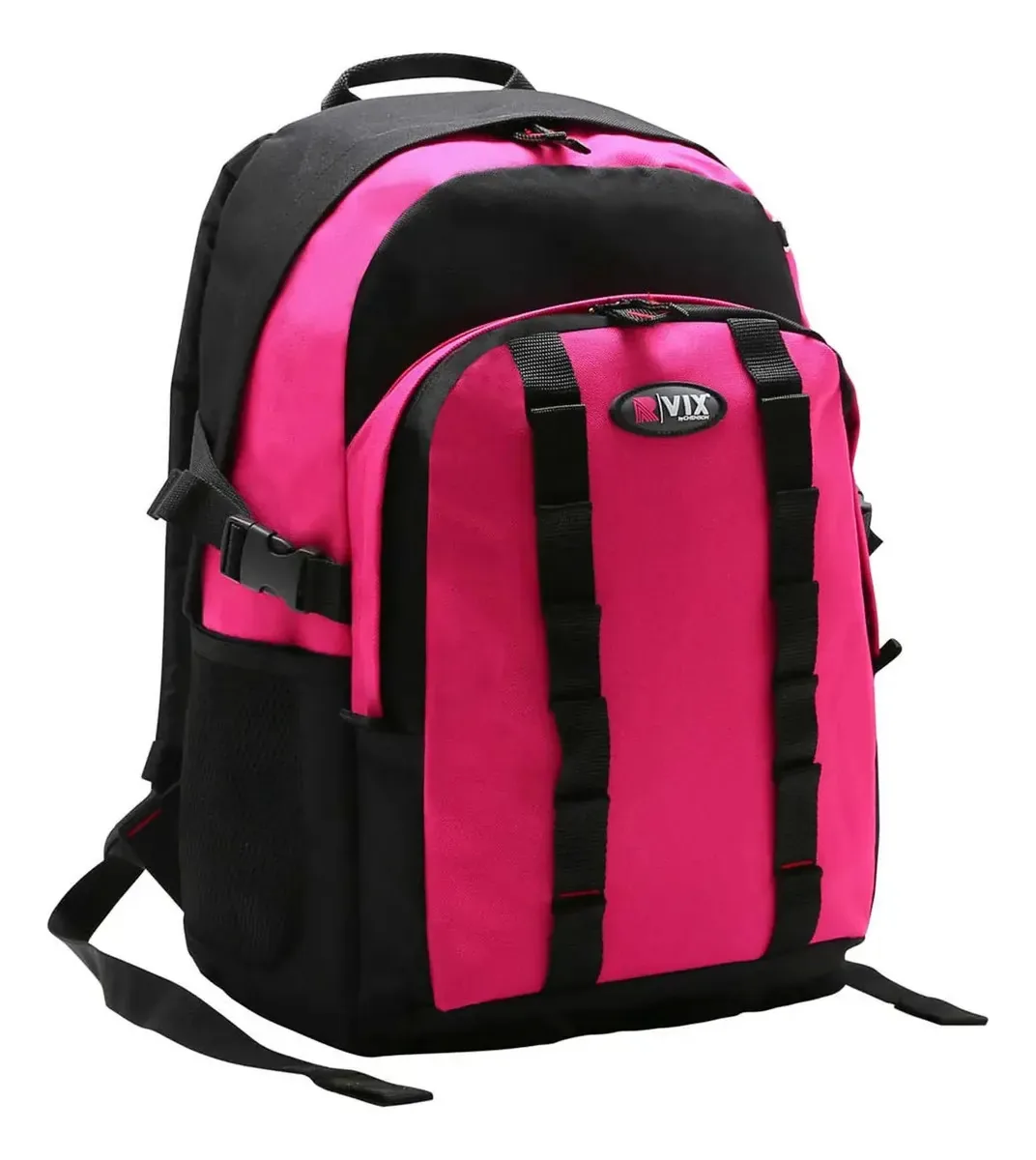 Mochila Escolar Casual Grande Reforçada De Fábrica Cor Mochila Escolar Pink