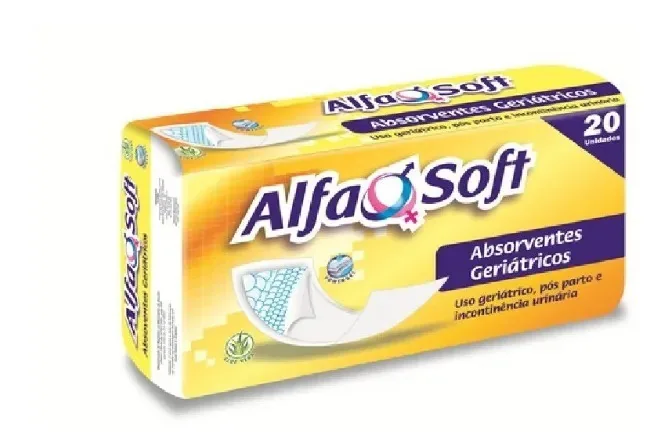 Absorvente Geriatrico/pós Parto/incontinência Urinária C/20