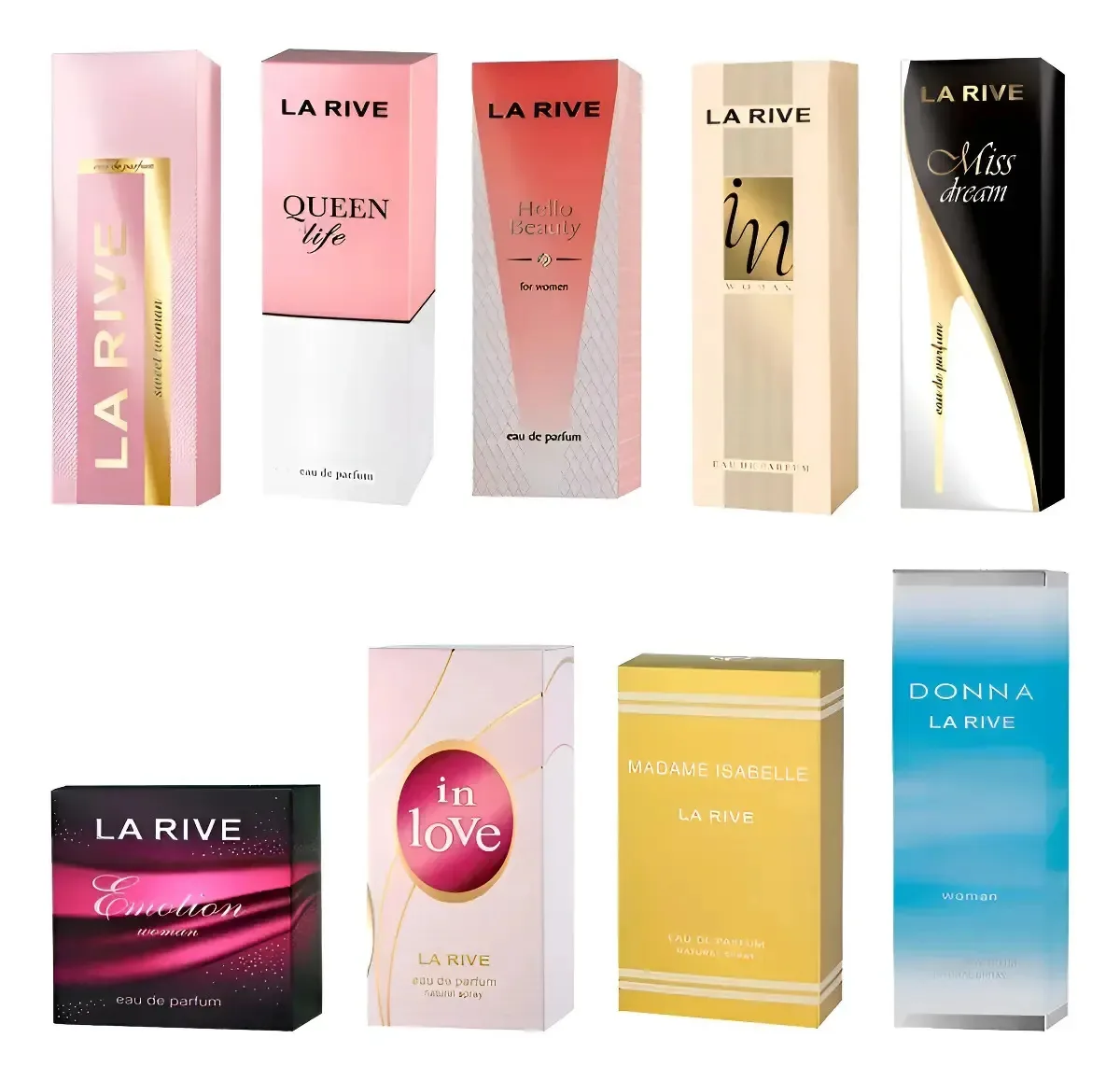 Com 23 Perfumes La Rive Tradicionais- E