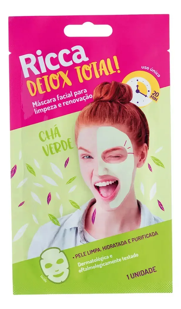 Kit Com 2 Máscaras Faciais Renovadora Ricca