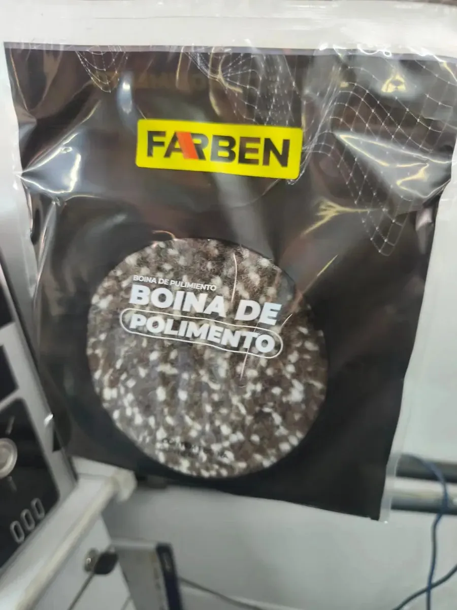 Boina De Polimento Fio Mescla 140mm Farben