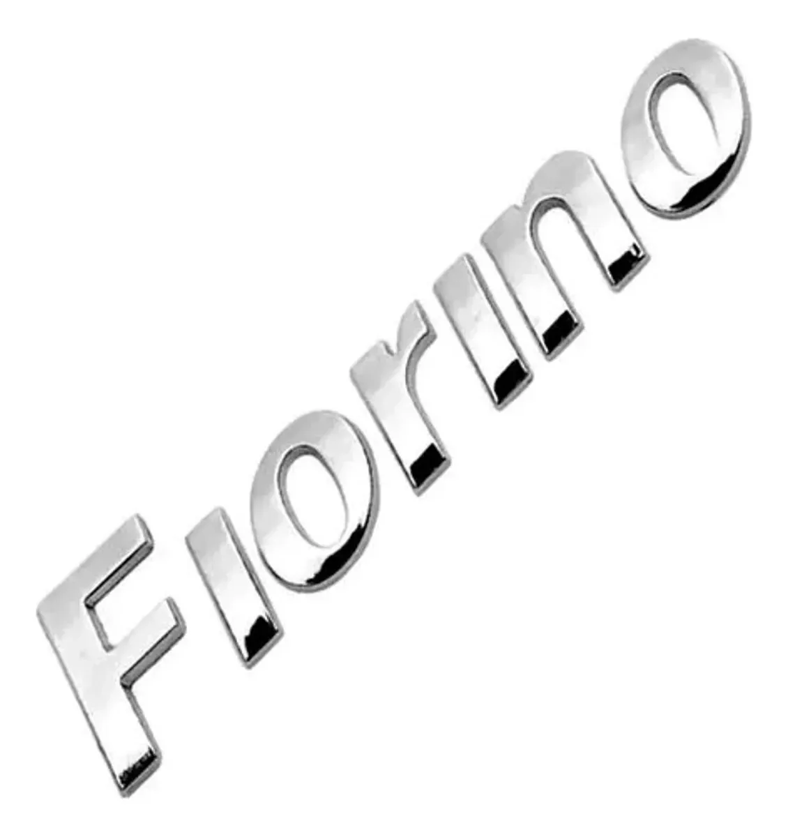 Emblema Letreiro Fiorino Cromado