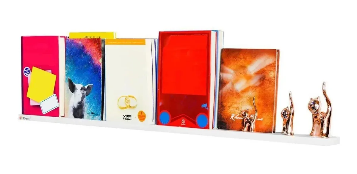 Prateleira Para Livros Organizadora E Decorativa Home Office