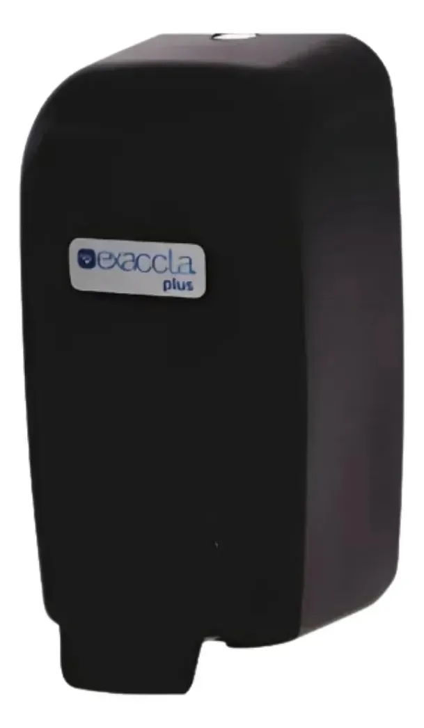 Dispenser Saboneteira Sabonete Líquido Exaccta Plus Preta Preta