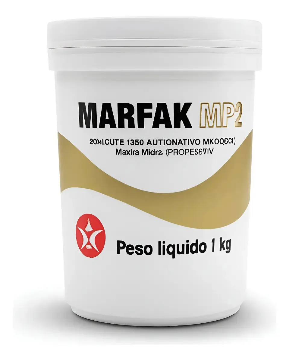 Graxa Texaco MP2 Marfaq Rolamento, 1 Kg