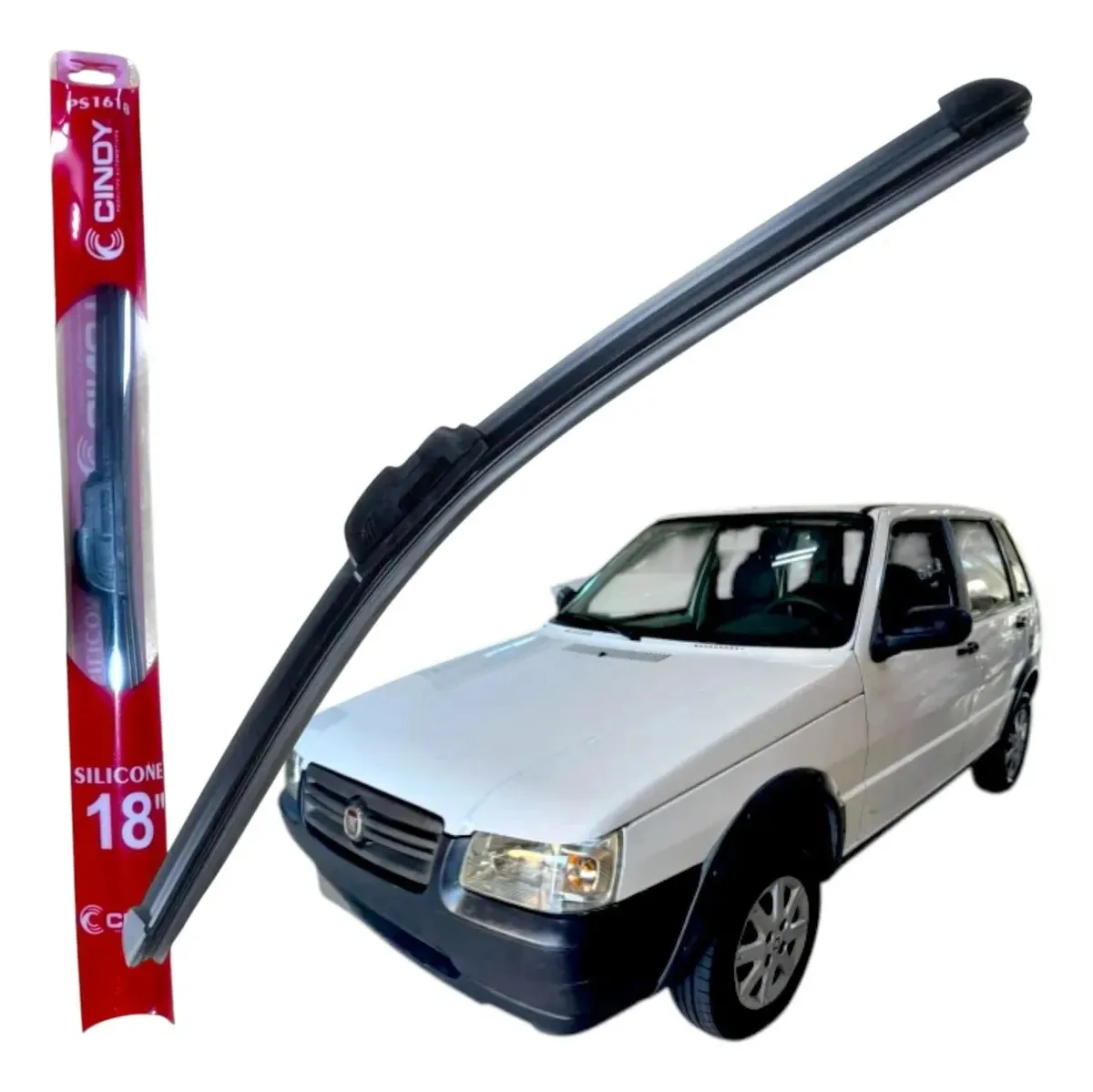 Palheta Limpador Parabrisa Uno Mille 1984 A 2010 2011 2012