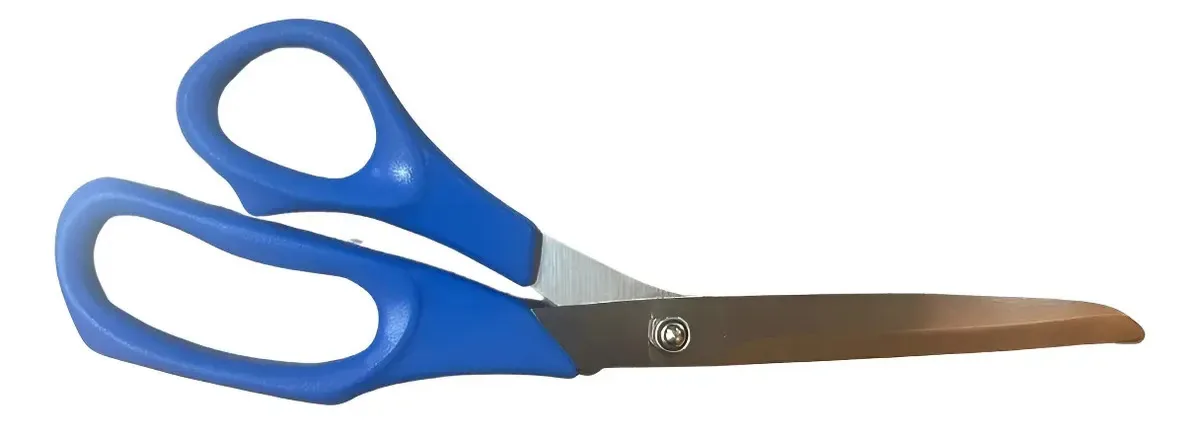 Tesoura Costura Profissional Aço Inox 8 Aquatools Te-co8 Azul
