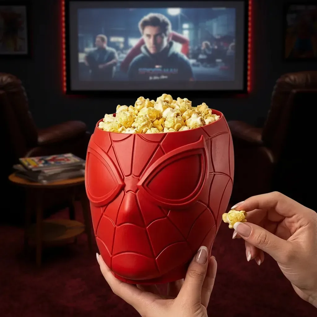 Balde Pipoca 3d Spider Man 1l R72 Regina