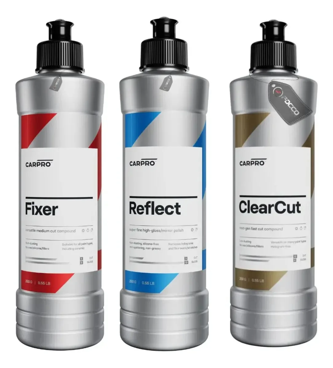 Kit Polidores 250ml Carpro