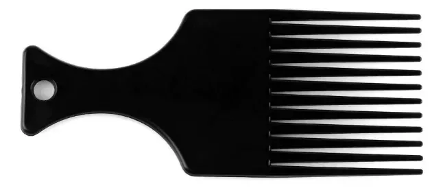 Kit 2 Pentes Garfo Volume Cacheado Grande Afro 16,5cm C61