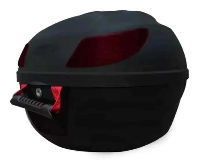 Bau Para Motos Bauleto Proos 26 Litros Cor Preto