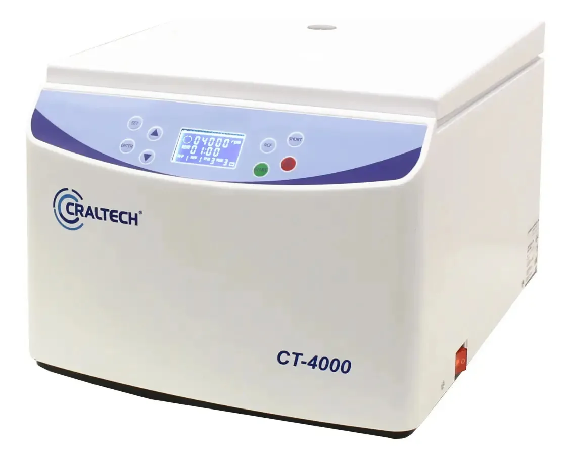 Centrífuga de Laboratório Cral CT-4000 para 24 Tubos de 15mL com 4000 rpm