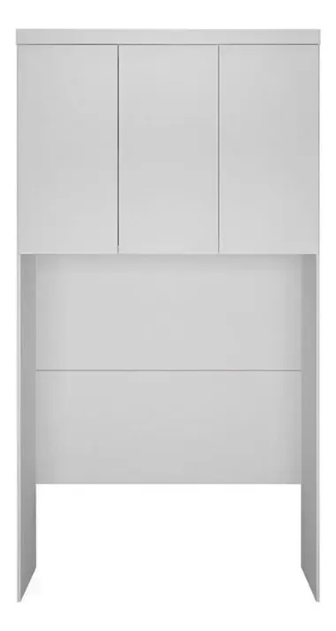 Módulo De Quarto Rizon Armário Ponte Aéreo Solteiro /linea C Neve