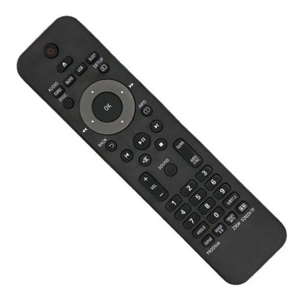 Controle Compatível Com Home Theater Philips Hts3576 Hts3581