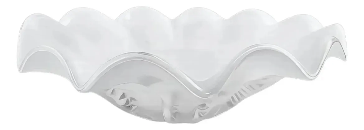 Centro de mesa Laradore Centros de Mesa branco 12cm x 37cm