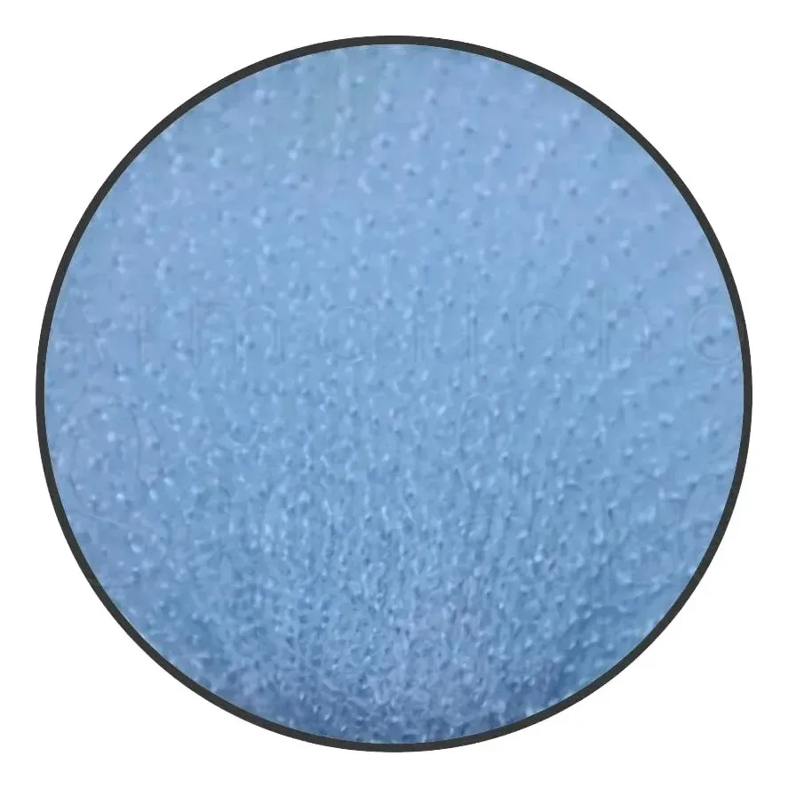 Meia De Seda Bouclê Para Artesanato Azul Bebê
