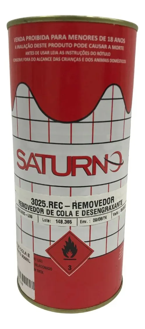 Removedor De Cola E Desengraxante 900ml Saturno