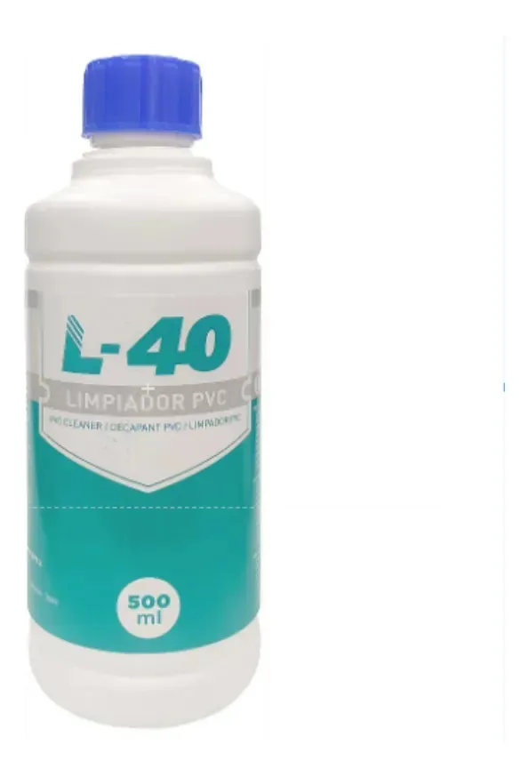 Solução Limpadora Pvc-u L40 500ml Para Tubos E Conexões