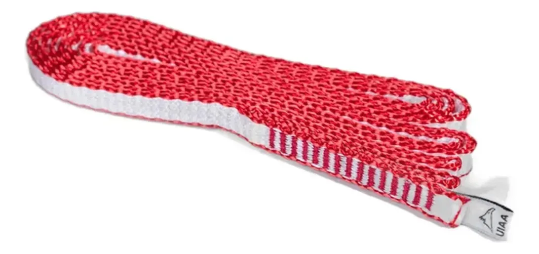 Fita Anel Ancoragem Escalada 120cm 22kn Dyneema Conquista Vermelho