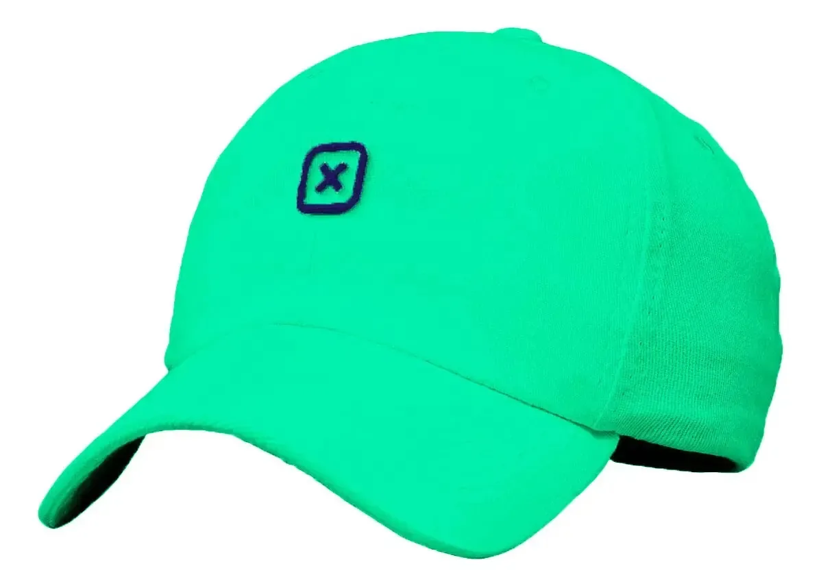 Boné Aba Curva Sarja High Strap Txc Bordado Resistente Agro Cor Verde-claro Tamanho M