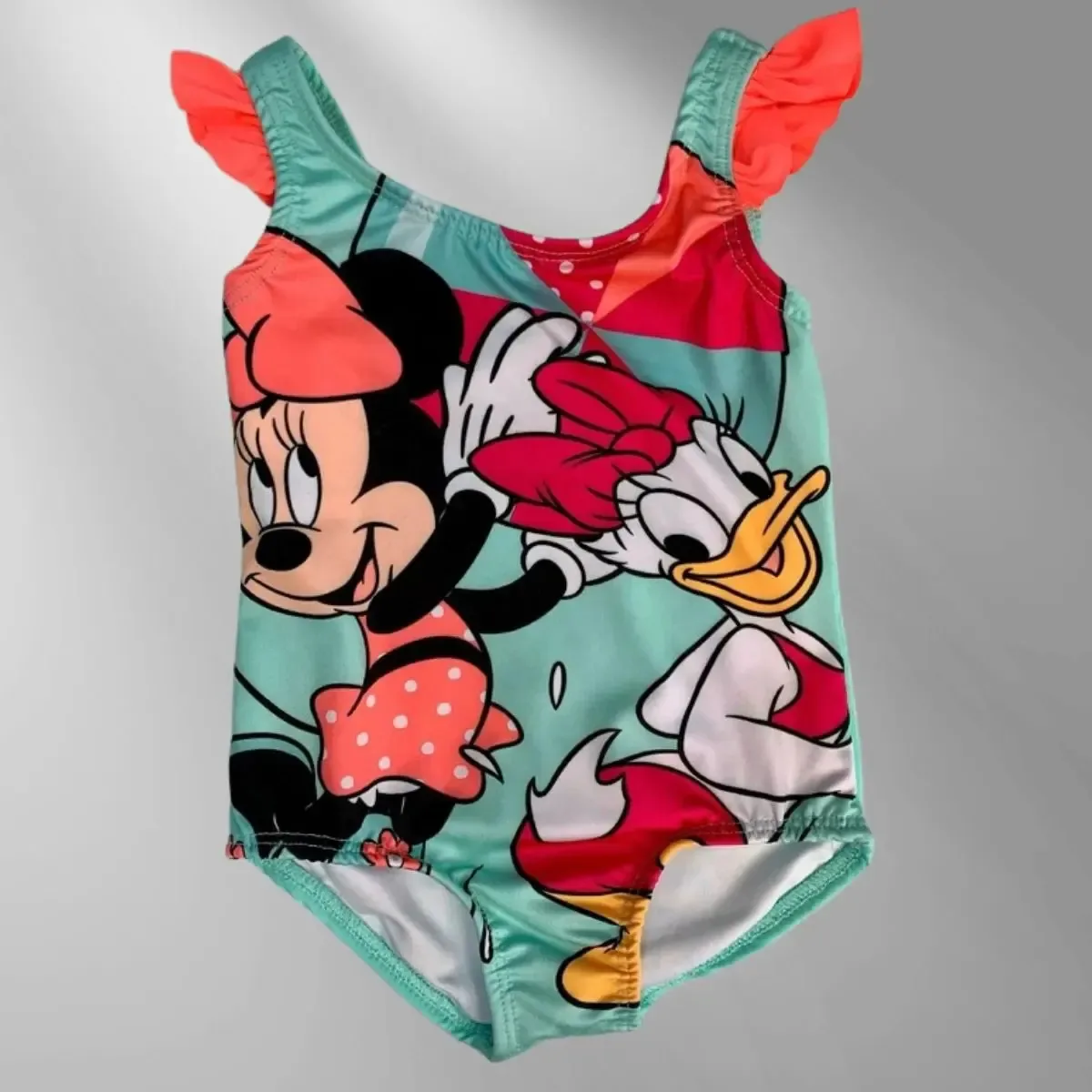 Maiô Infantil Para Menina Disney Praia Piscina Tamanho 02