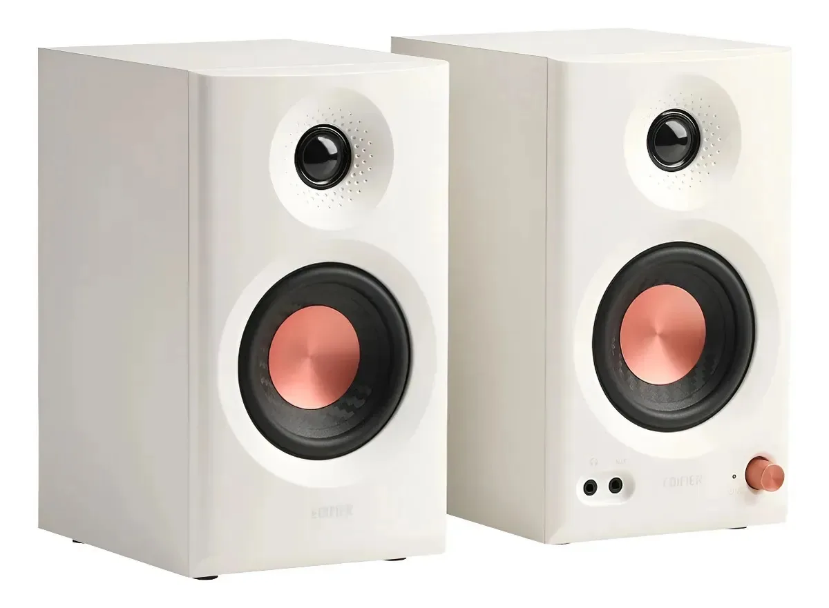 Monitor De Áudio Edifier Mr3 36w Rms Bluetooth 5.4 Hi-res Branco