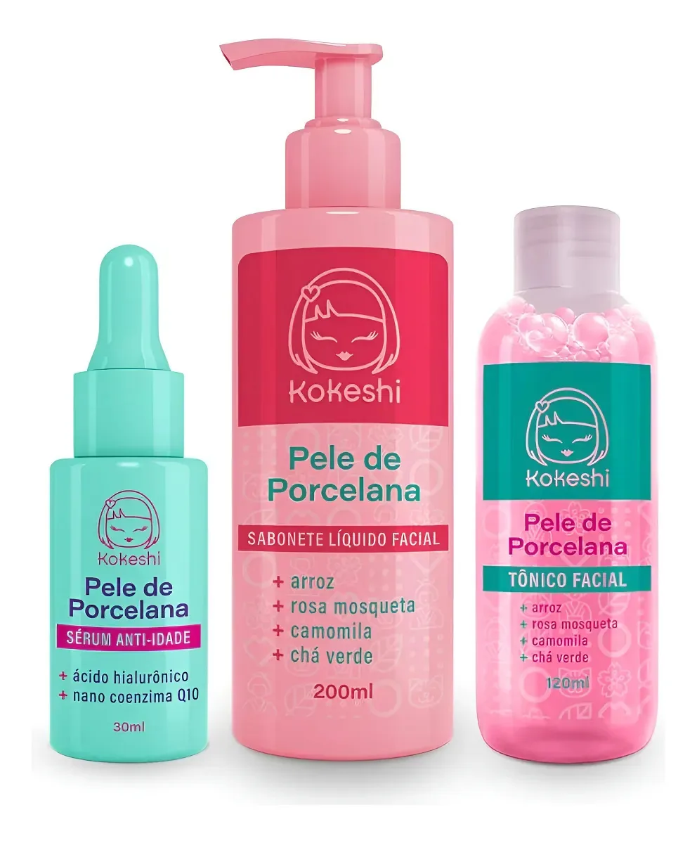 Kit Kokeshi Antissinais
