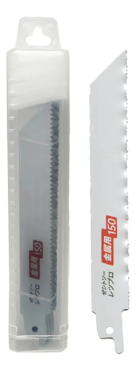 25pcs Lâminas Sabre 150mm Corte Rápido Metal Reciprocante
