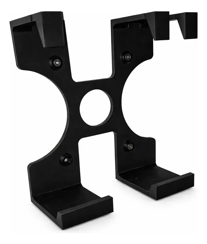 Suporte Para Playstation 5 Slim Na Parede Ou Horizontal Preto Segurança E Estilo